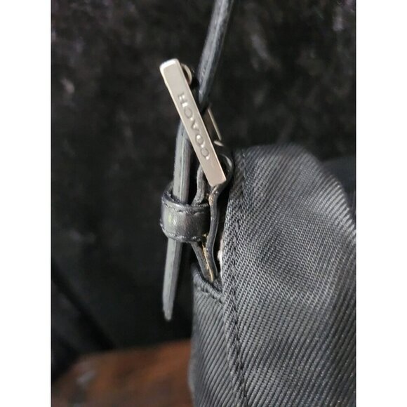 Authentic Coach Vintage Mercer 7424 Twill & Leather Shoulder Bag - Picture 2 of 9